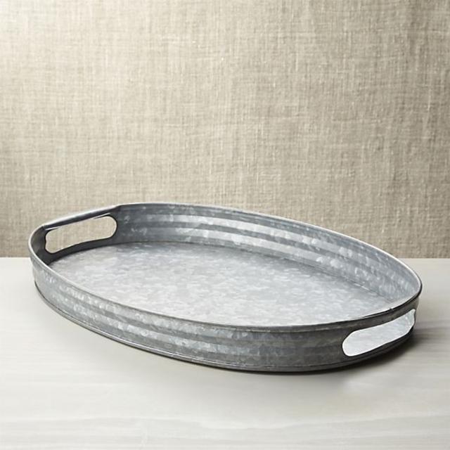 Decker Galvanized Tray