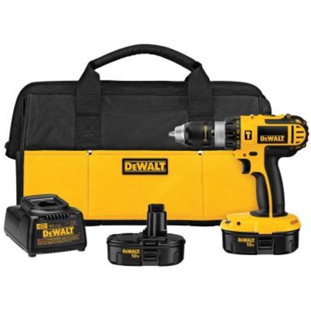 18-Volt Ni-Cad 1/2 in. Cordless Compact Hammer Drill