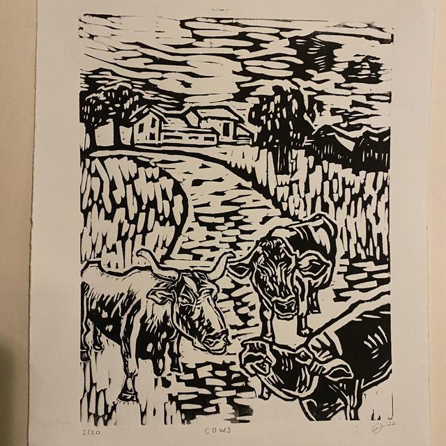 Frame Our Art: Avital Zemel "Cows"