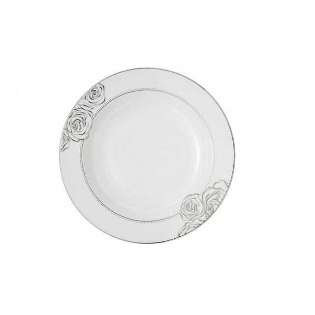 Sunday Rose Rim Soup Bowl