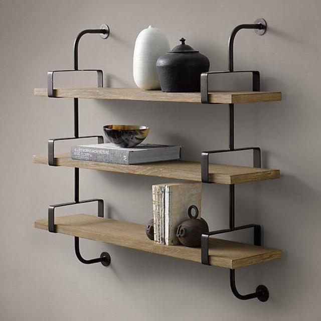 1950s French Factory Shelving - Small