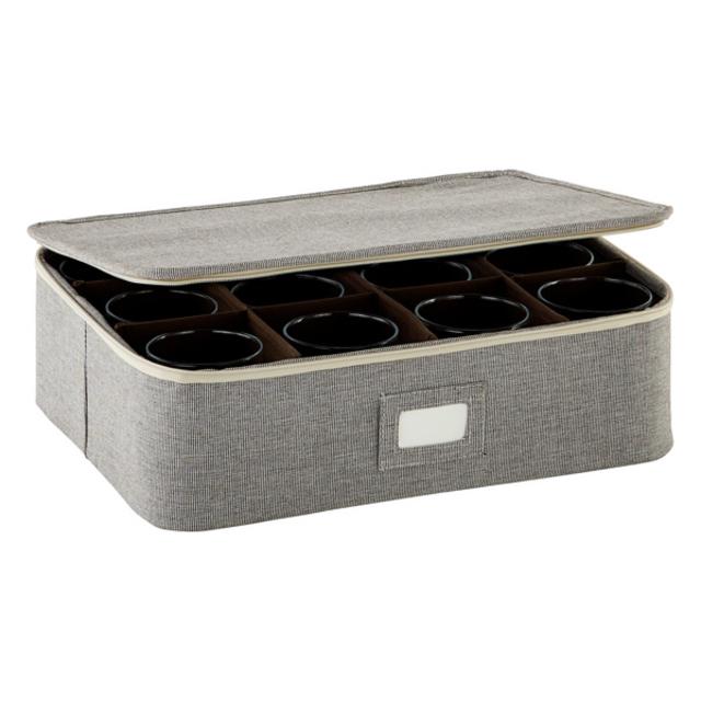 Brown Cup/Mug Storage Case