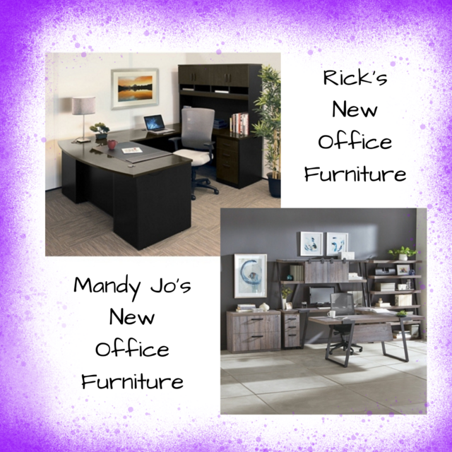 Rick and Mandy Jo's New Office Furniture