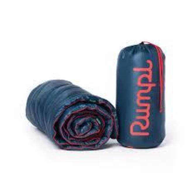 2 Person Down Puffy Blanket - Blue