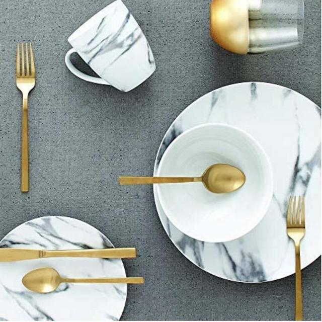 16-Piece Dinnerware Set, White