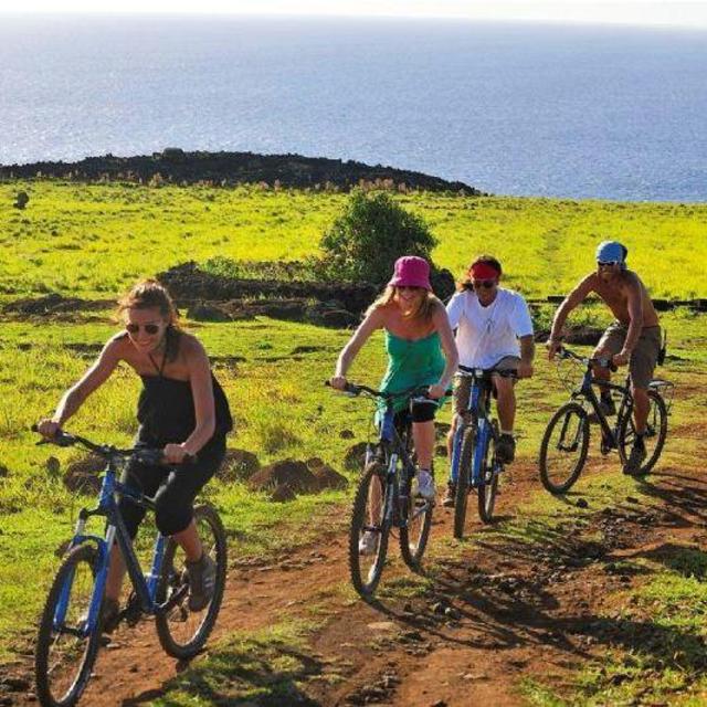 Biking Akivi Taha: A ride to the Seven Moai