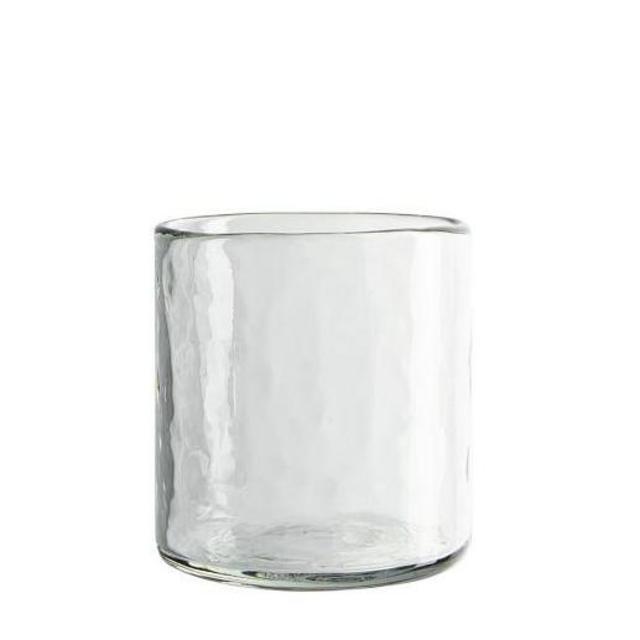 Hammered Short Drinking Glasses, 8.8 oz., Set of 4 - Clear