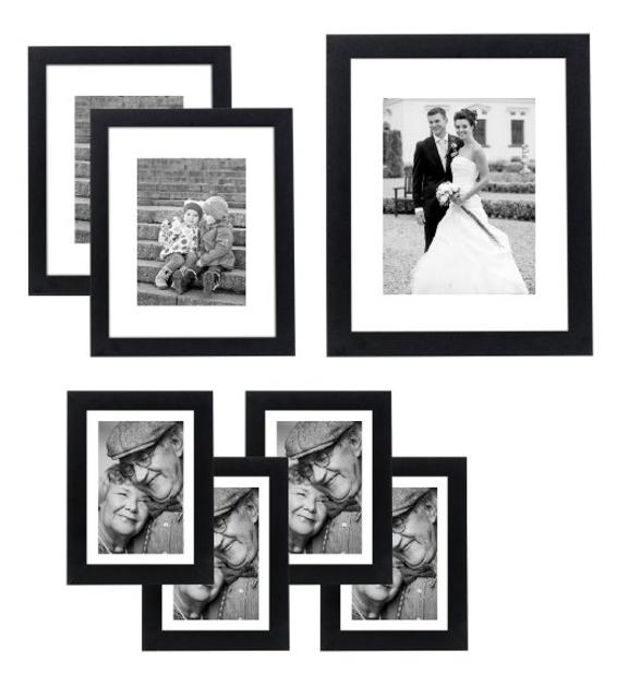 7 Piece wall frames