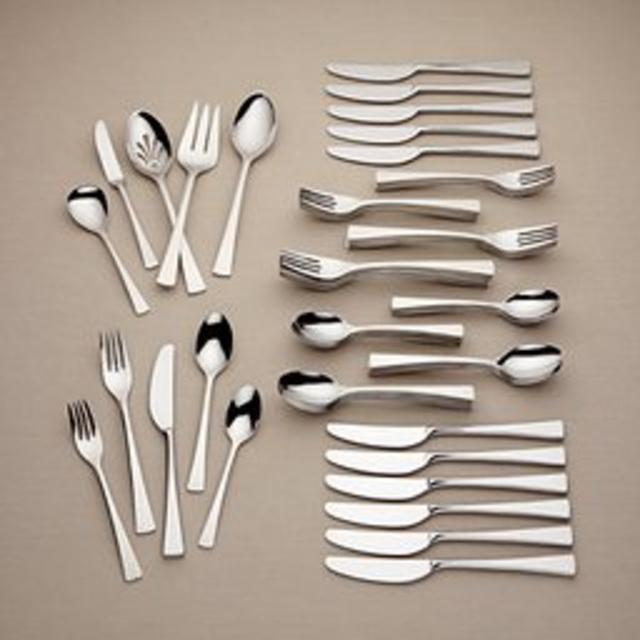 Gorham Biscayne 65-Piece Stainless Flatware Set