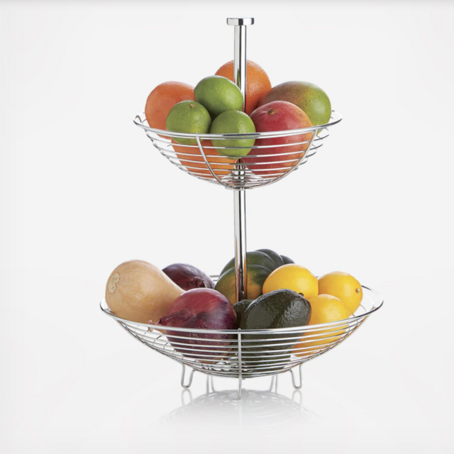 2-Tier Fruit Bowl Storage