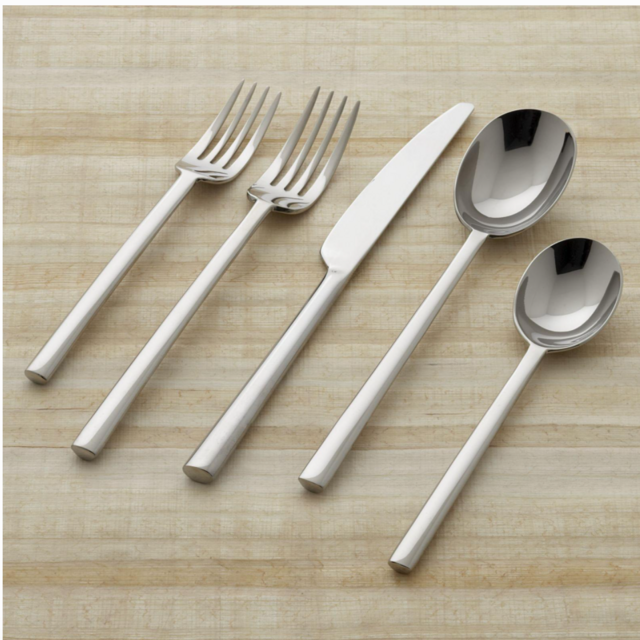 Emerge Mirror 5-Piece Flatware Place Setting, Set of 4