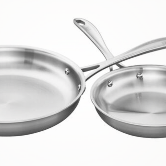 ZWILLING 2-pc, Stainless Steel, Frying Pan Set