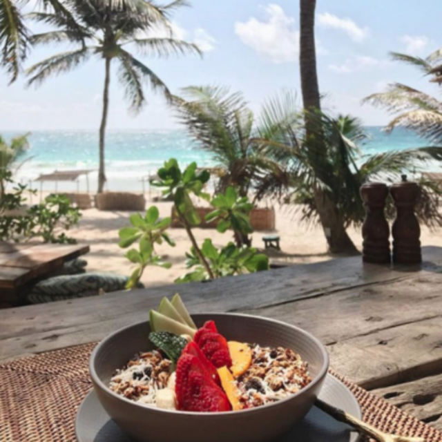 Breakfast for Two in Tulum