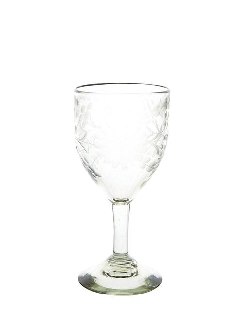 Clear Large Wine Glass