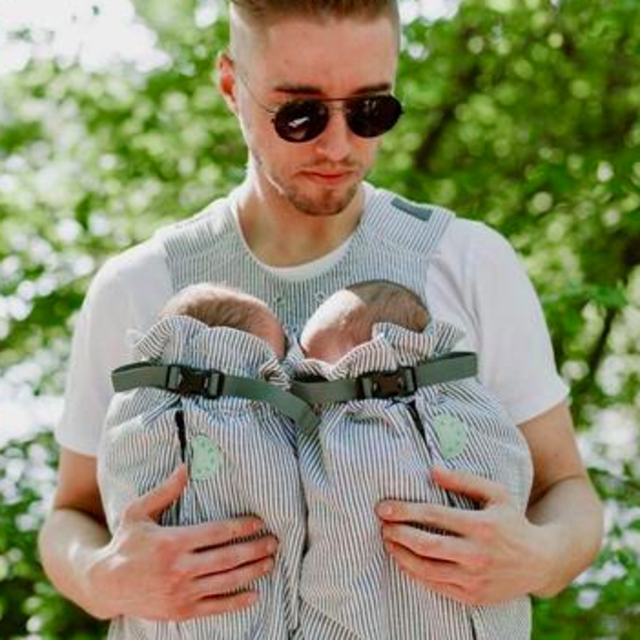 The Weego TWIN Baby Carrier