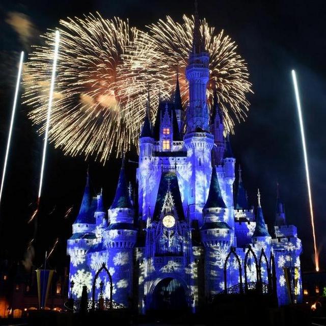 Romantic River Fireworks