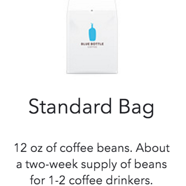 Blue Bottle Subscription - Bella Donavon Every 4 weeks - Standard