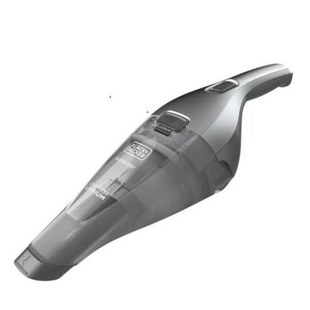 BLACK+DECKER Compact Lithium Hand Vacuum, Gray HNVC220BCZ01