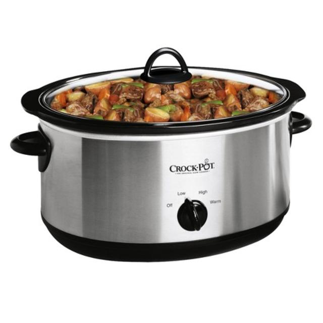 Crock-Pot® Oval Electric Slow Cooker - Stainless Steel (7 Quart)