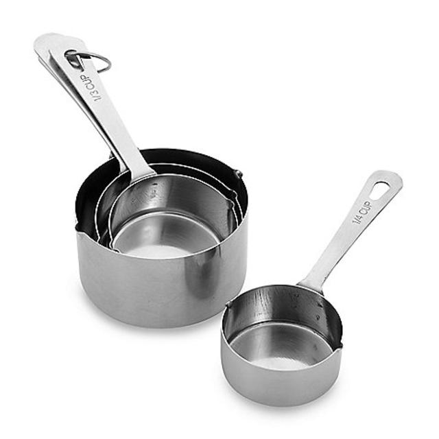 Stainless Steel Measuring Cups (Set of 4)