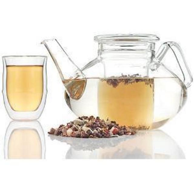 Pagoda Glass Teapot