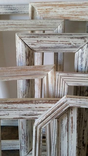 Picture Frame Set Of 8 Classic White Shabby Chic Home Decor