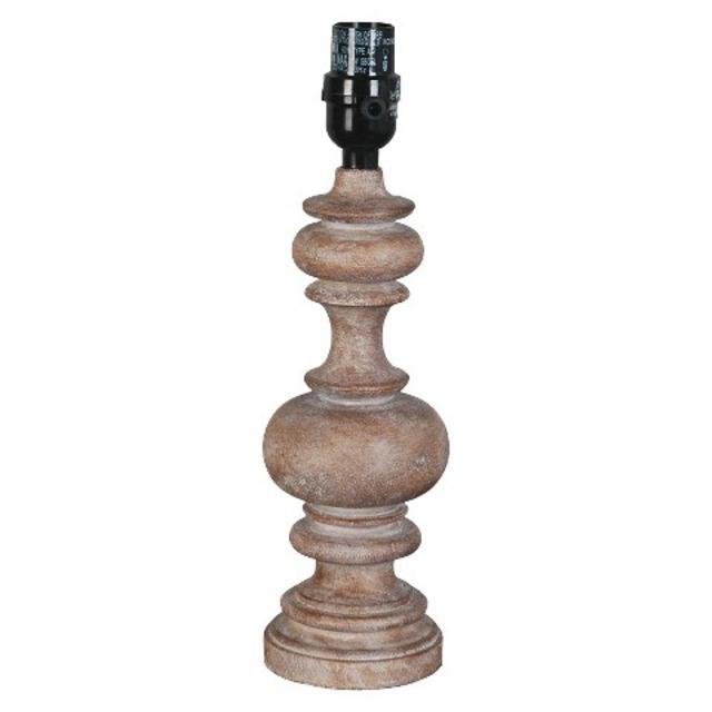 Threshold™ Turned Wood Column Lamp Base