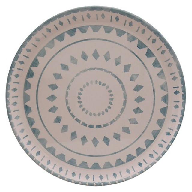 Threshold™ Round Geometric Pattern Platter