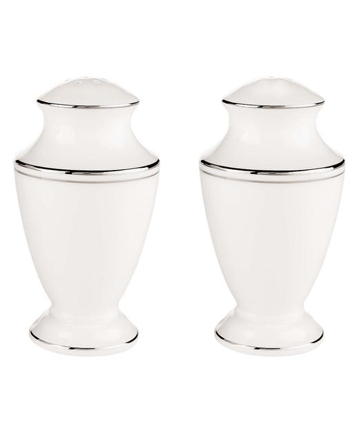 Lenox Dinnerware, Federal Platinum Salt and Pepper Shakers