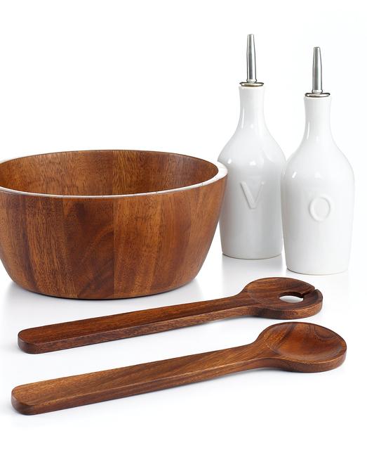 The Cellar Acacia Wood 5 Piece Salad Set