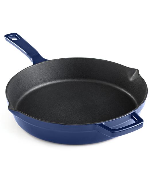 Martha Stewart Collection Enameled Cast Iron 10" Fry Pan, Only at Macy's