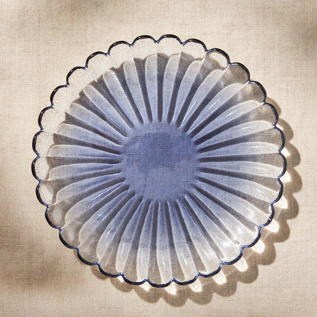 Glinda Glass Dessert Plate