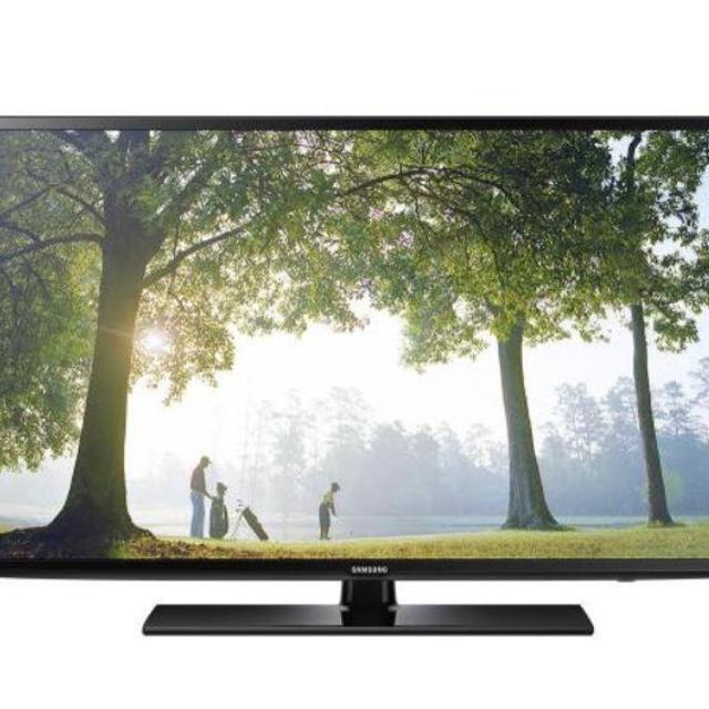 Samsung - 55" Class (54-5/8" Diag.) - LED - 1080p - Smart - HDTV - Black