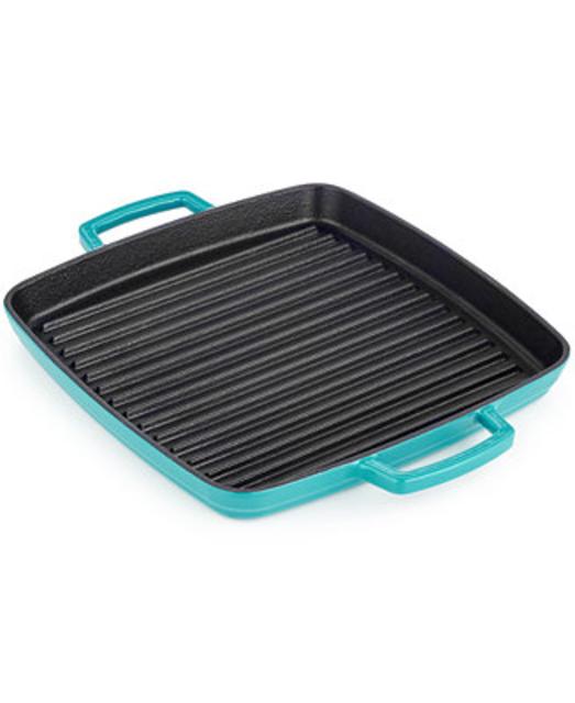 Martha Stewart Collection 11" Enameled Cast Iron Grill Pan