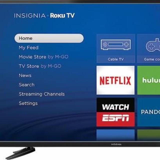 Insignia™ - 48" Class - (47.6" Diag.) - LED - 1080p - Smart - HDTV Roku TV - Black