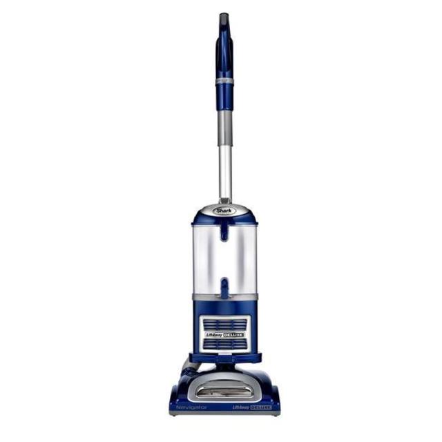 Shark - Navigator Lift-Away Deluxe Bagless Upright Vacuum - Blue