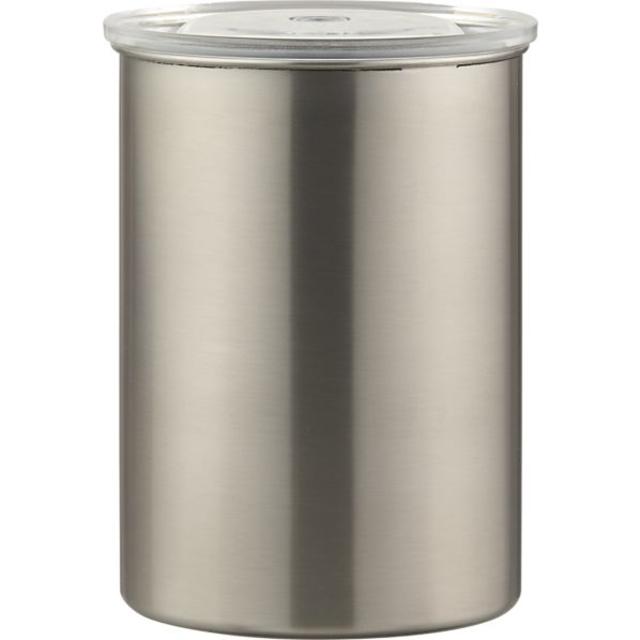 Crate & Barrel Airscape Coffee Canister
