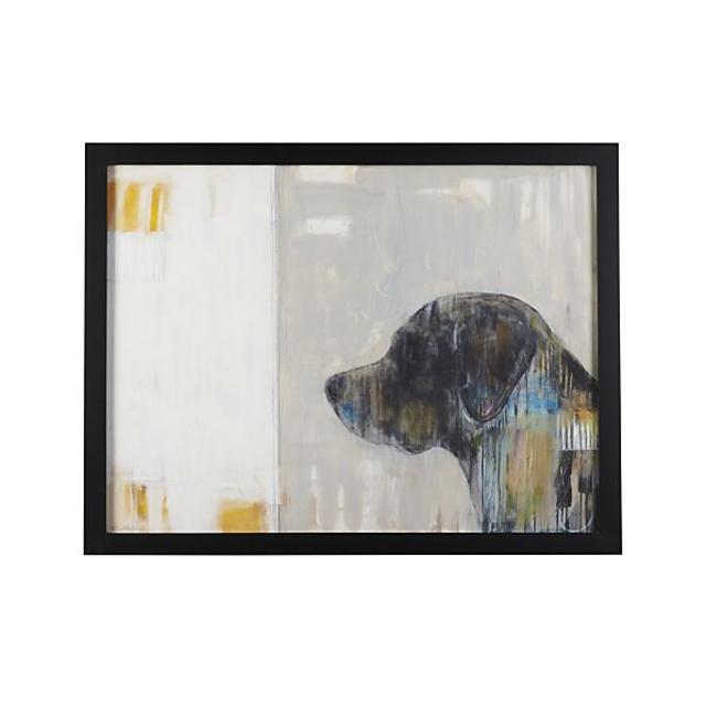 Crate & Barrel Piper Waiting Print