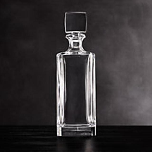 Restoration Hardware Pierpont Cut Crystal Tall Decanter