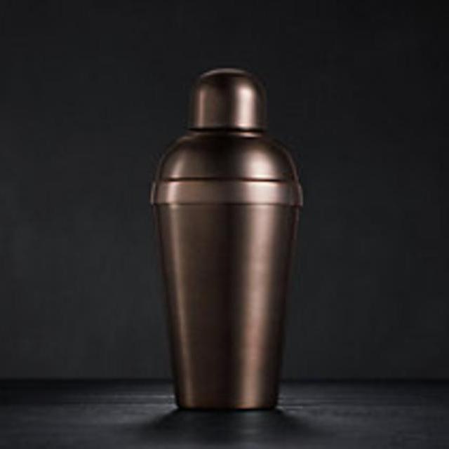 Restoration Hardware Vintage Hotel Single Drink Cocktail Shaker - Oil-rubbed Bronze