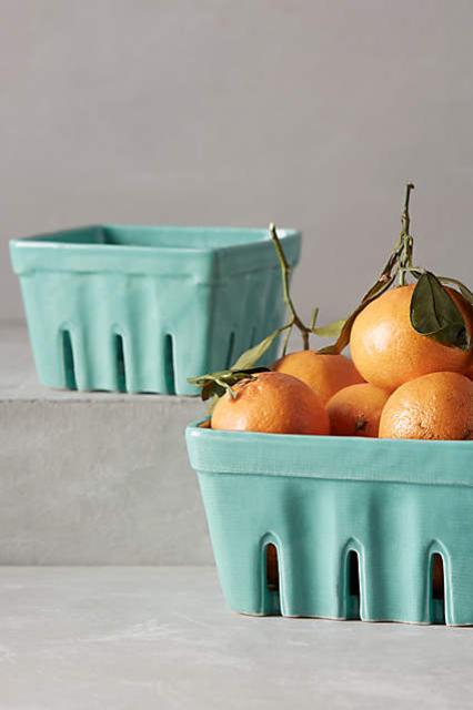 Anthropologie Farmers Market Basket, Large Square