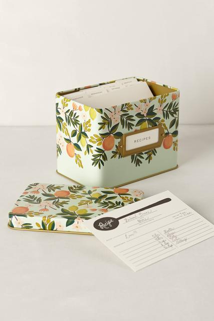 Anthropologie Grand Dame Recipe Tin