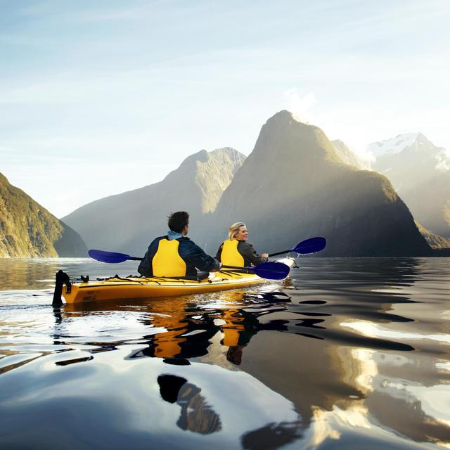 Sea kayaking tour of Milford Sound