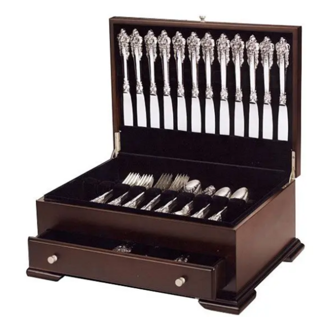 Federal Flatware Chest