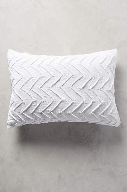 Textured Chevron Shams