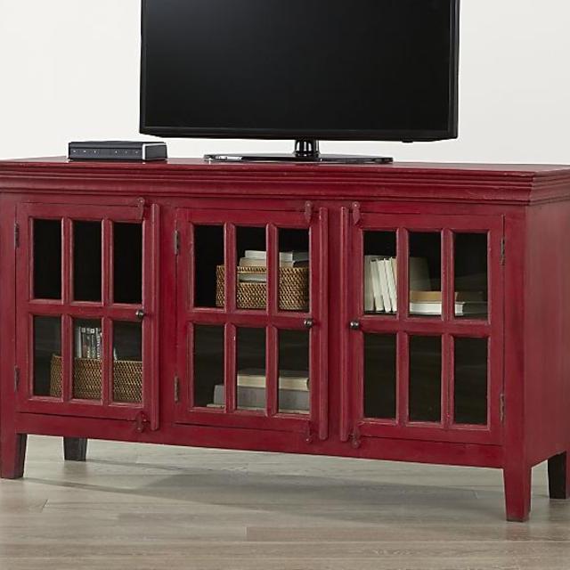 Rojo Red 62" Media Console