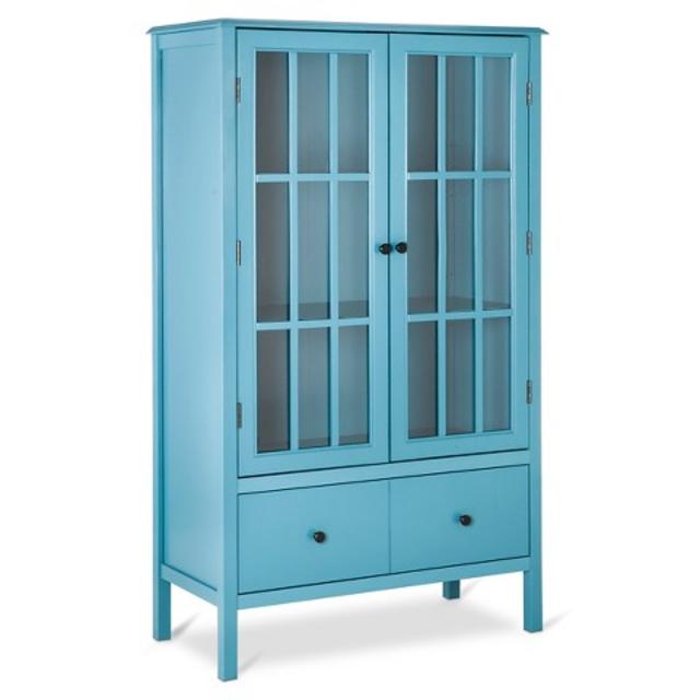 Windham Tall Cabinet with Drawer Teal - Threshold™