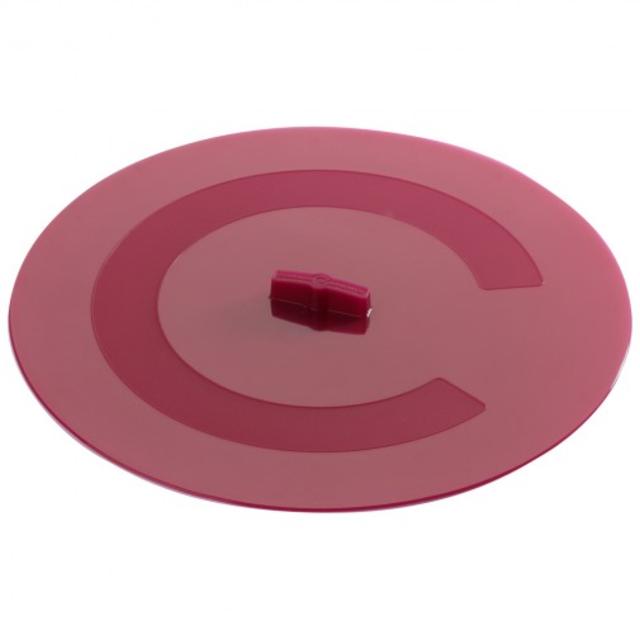 Cooking Elements Silicone Fuschia Round Cover 11.75 in