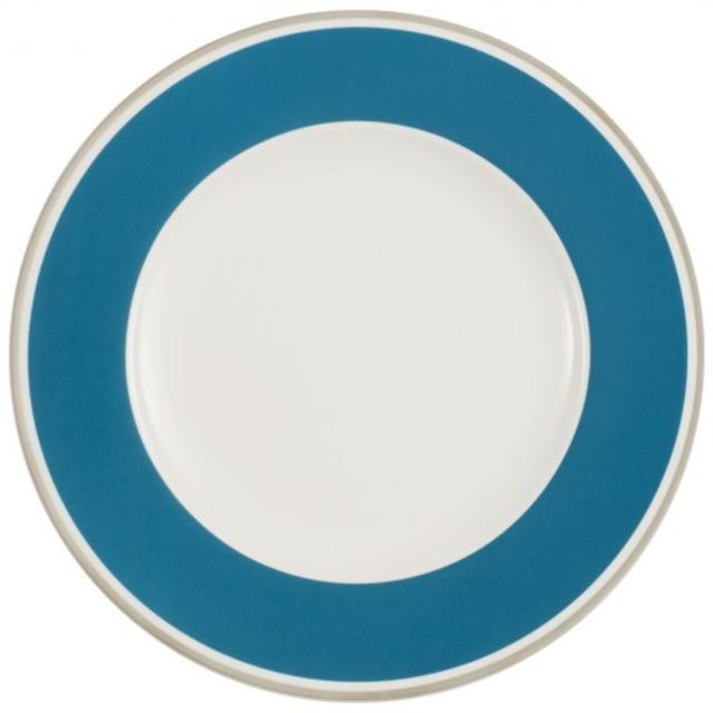 Anmut My Colour Petrol Blue Dinner Plate 10 1/4 in