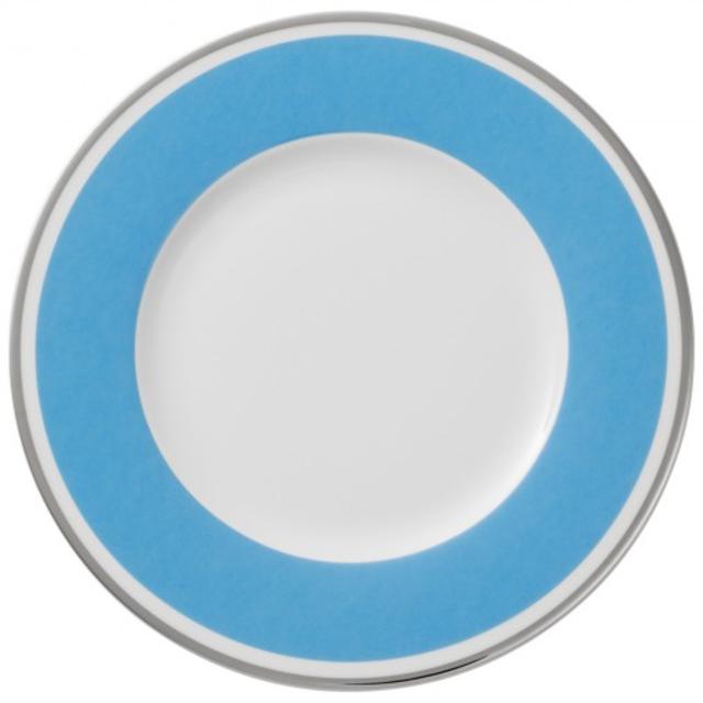 Anmut My Colour Sky Blue Salad Plate 8 1/2 in